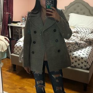 Gray Pea Coat